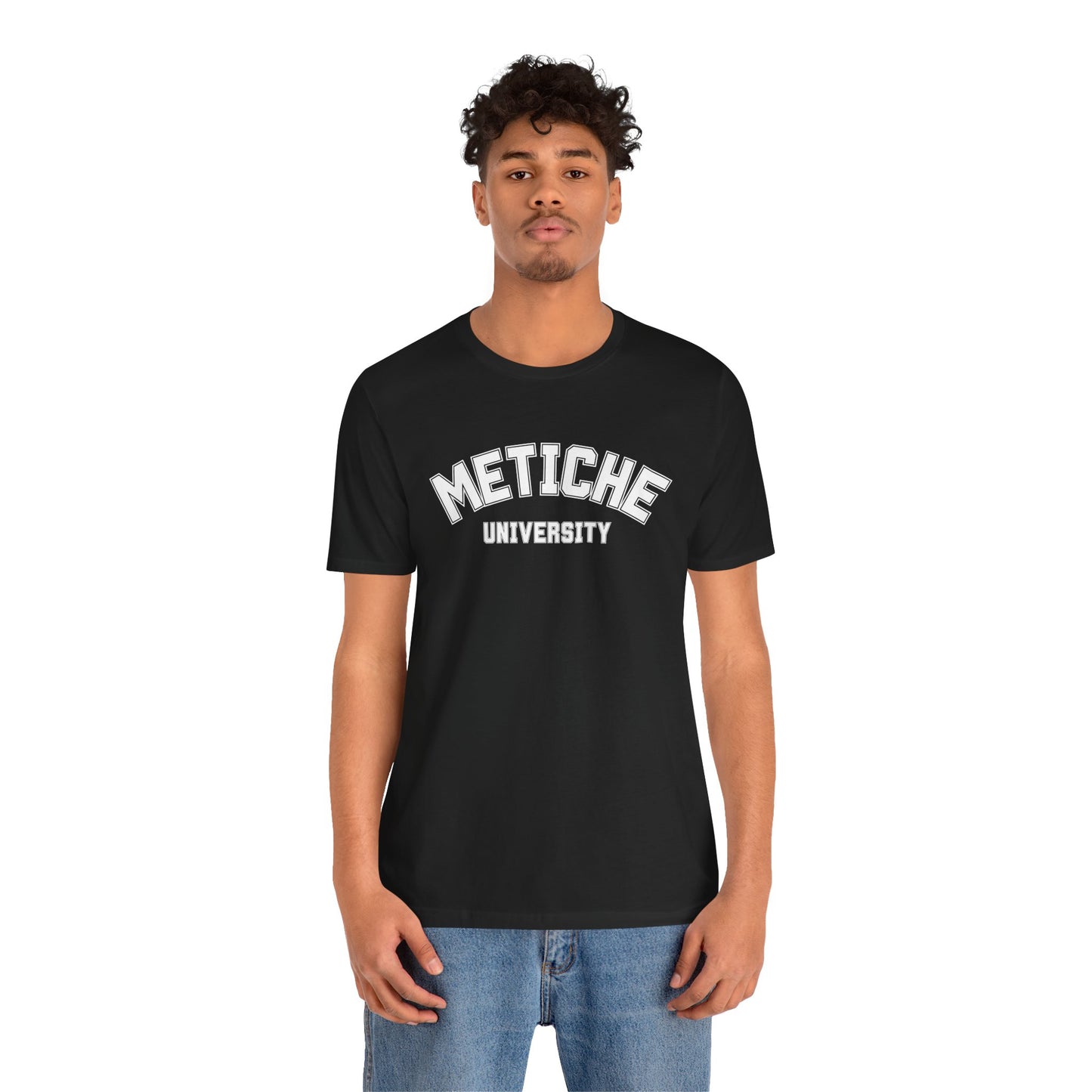 Metiche University Shirt | Funny Latina Graphic Tee