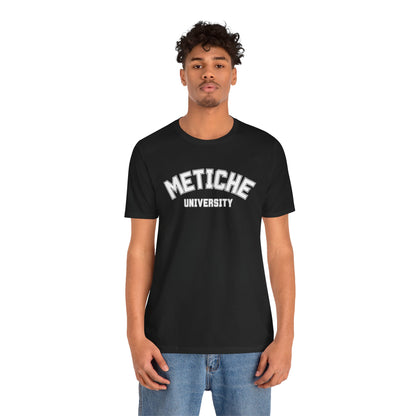 Metiche University Shirt | Funny Latina Graphic Tee