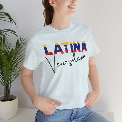 Latina Venezolana, Shirt – Venezuela Latina Pride Graphic Tee for Women