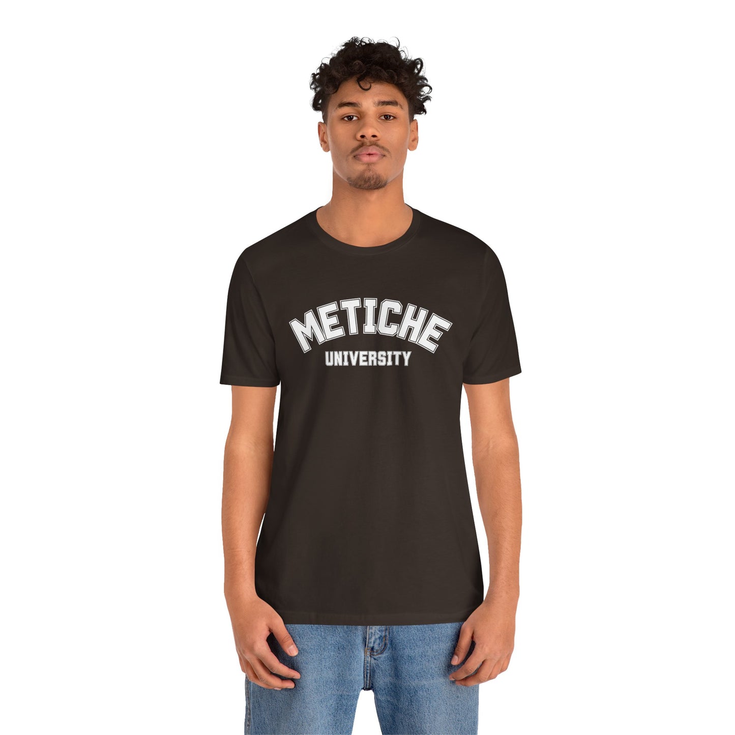 Metiche University Shirt | Funny Latina Graphic Tee