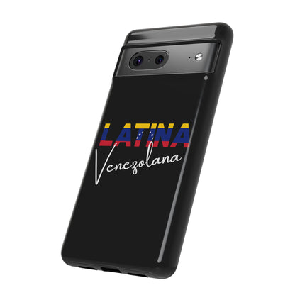Latina Venezolana Tough Phone Case | Latina Venezolana iPhone Case | Venezuela Latina Pride Protective Cover