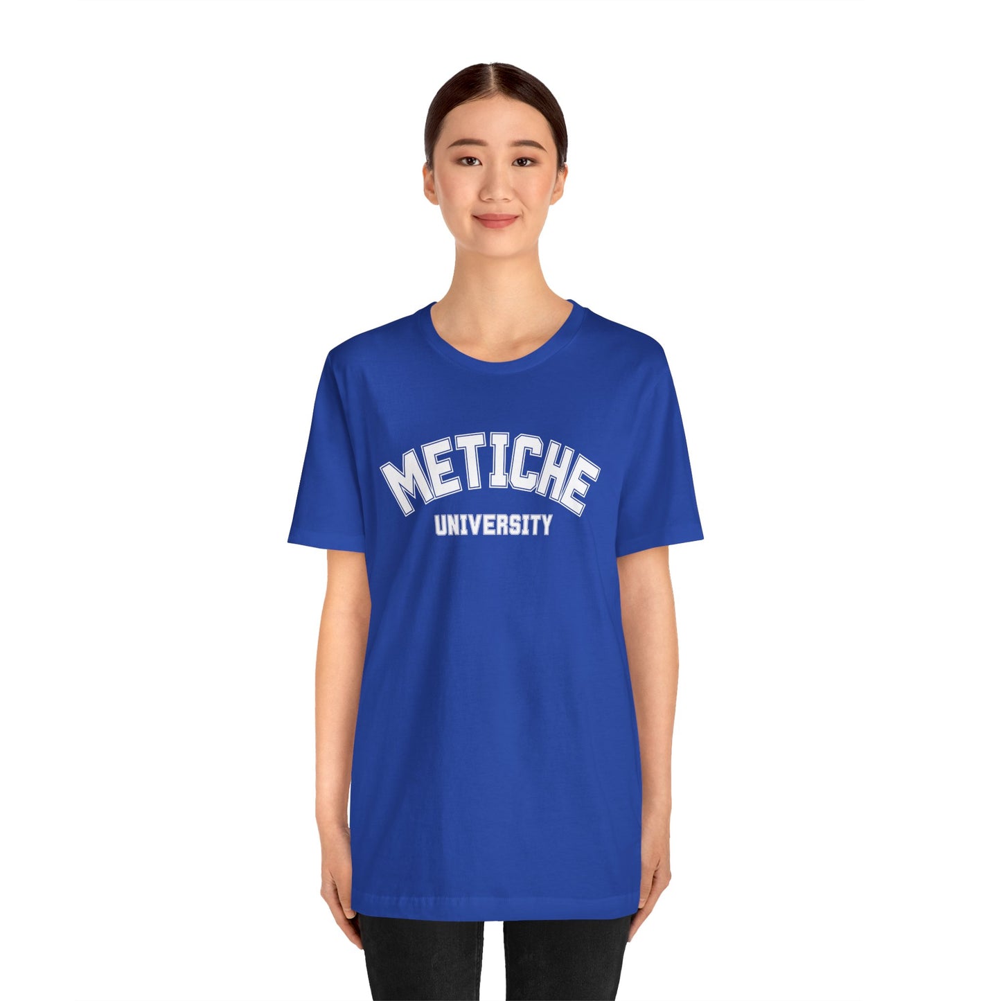 Metiche University Shirt | Funny Latina Graphic Tee