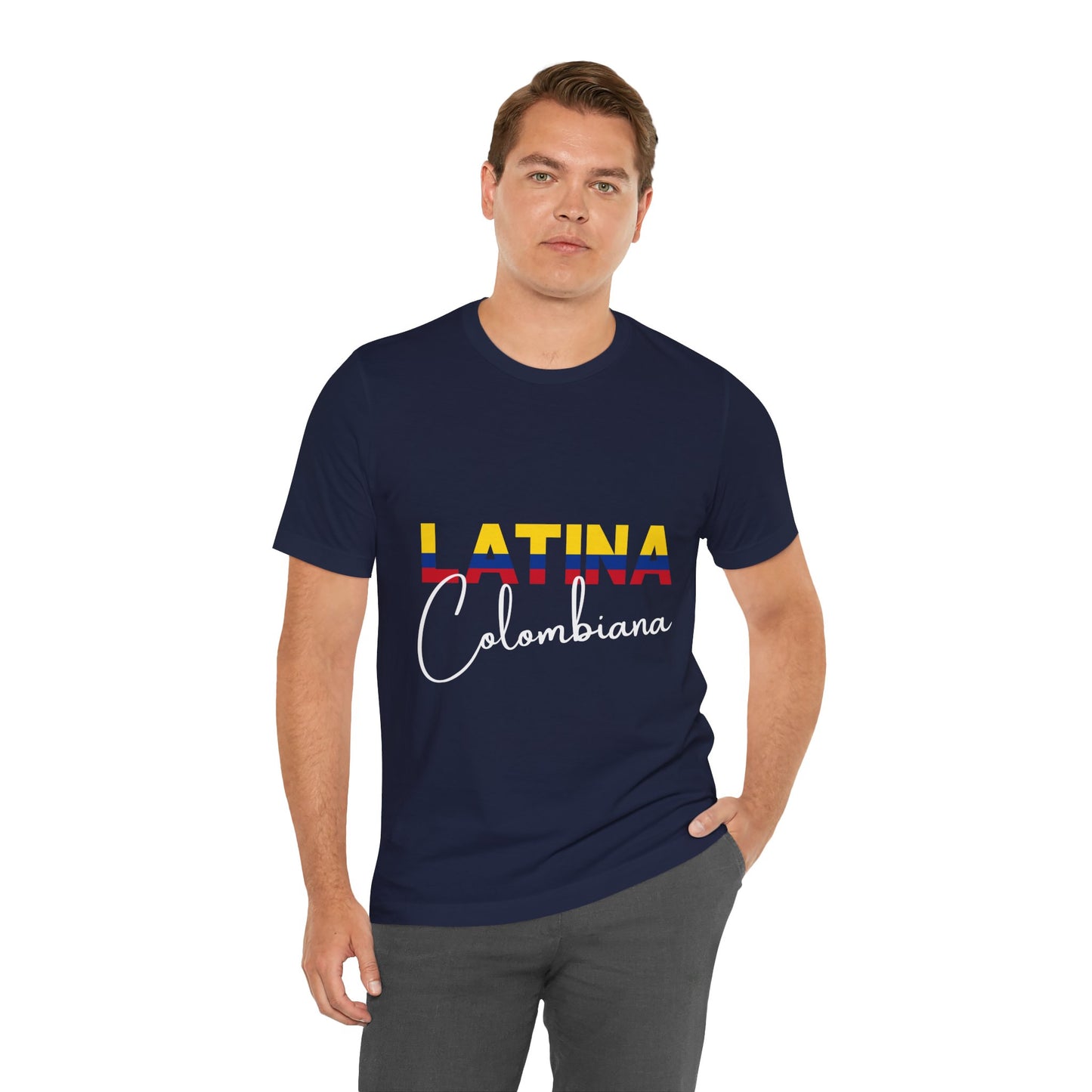 Latina Colombiana, Shirt - Colombian Latina Pride Graphic Tee for Women