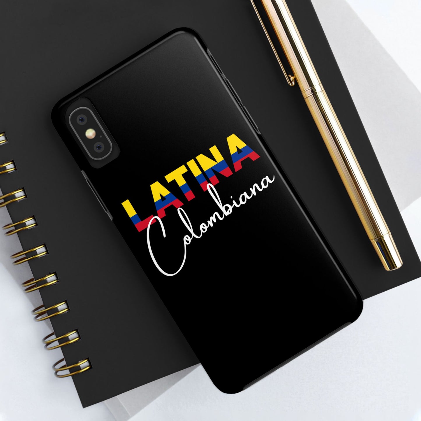 Latina Colombiana Tough iPhone Case | Colombia Latina Pride Protective Cover