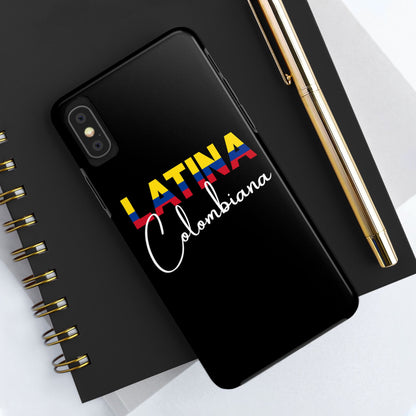 Latina Colombiana Tough iPhone Case | Colombia Latina Pride Protective Cover