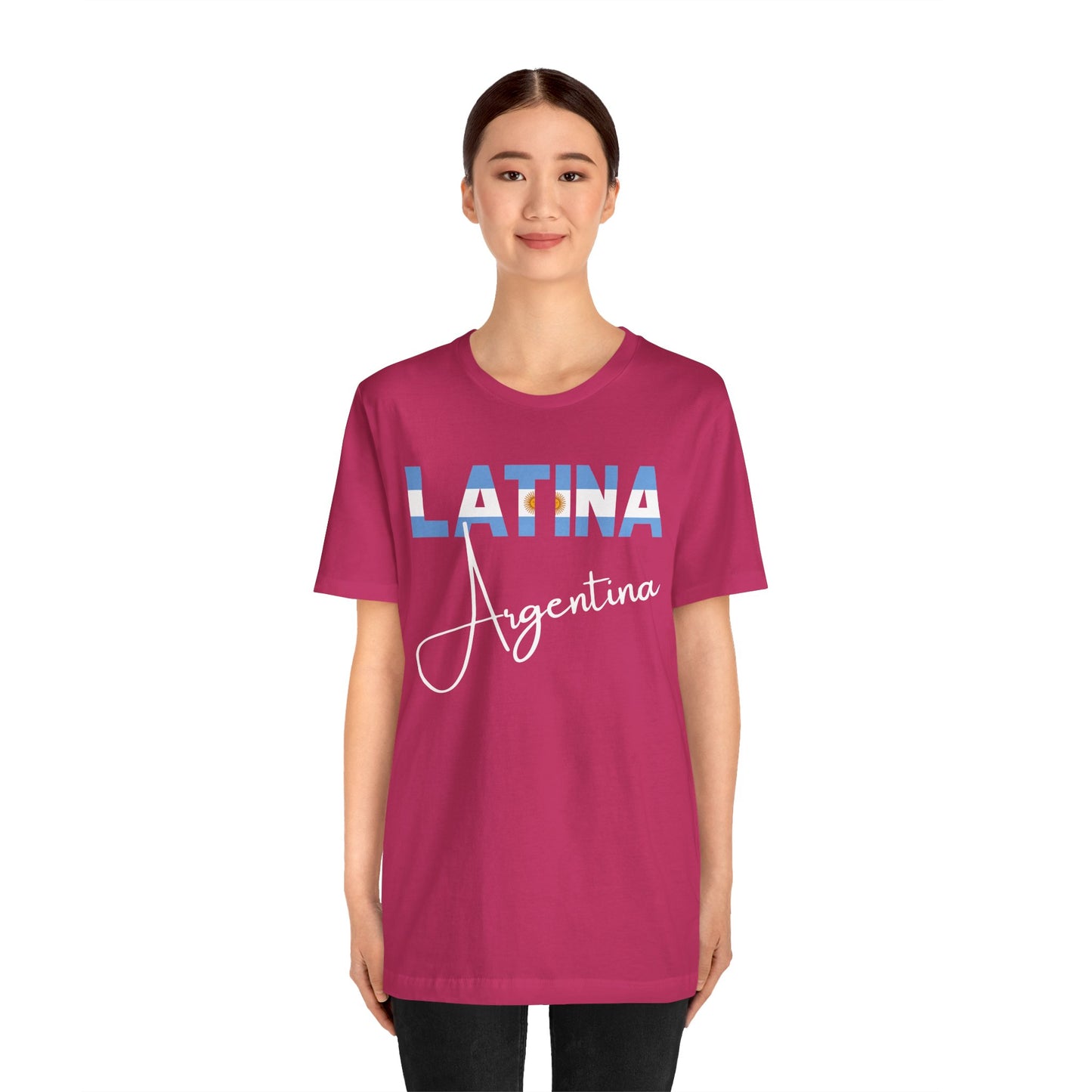 Latina Argentina Shirt – Argentina Latina Pride Graphic Tee for Women
