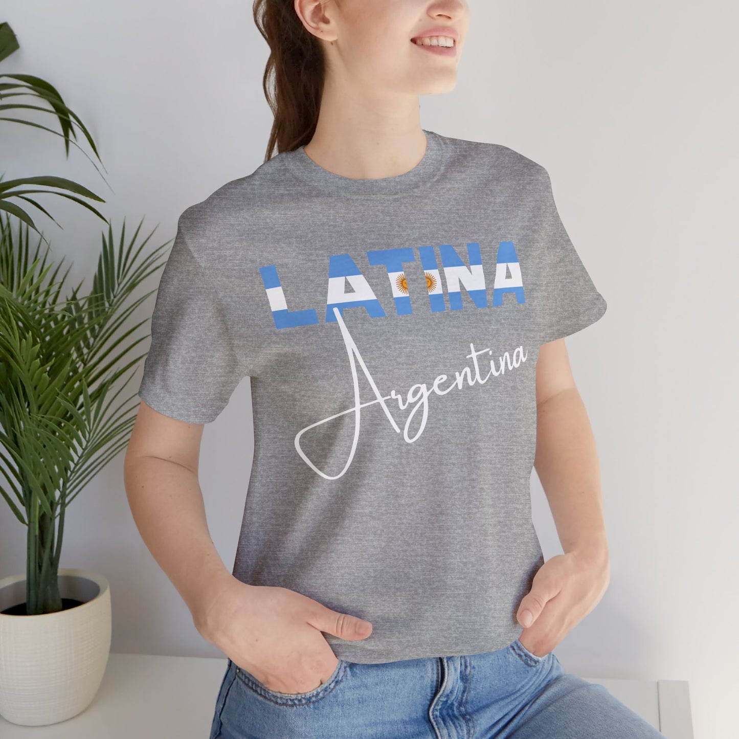Latina Argentina Shirt – Argentina Latina Pride Graphic Tee for Women