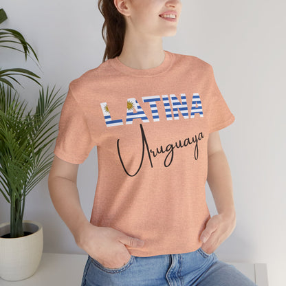 Latina Uruguaya, Shirt – Uruguay Latina Pride Graphic Tee for Women