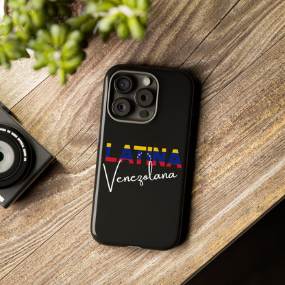 Latina Venezolana Tough Phone Case | Latina Venezolana iPhone Case | Venezuela Latina Pride Protective Cover