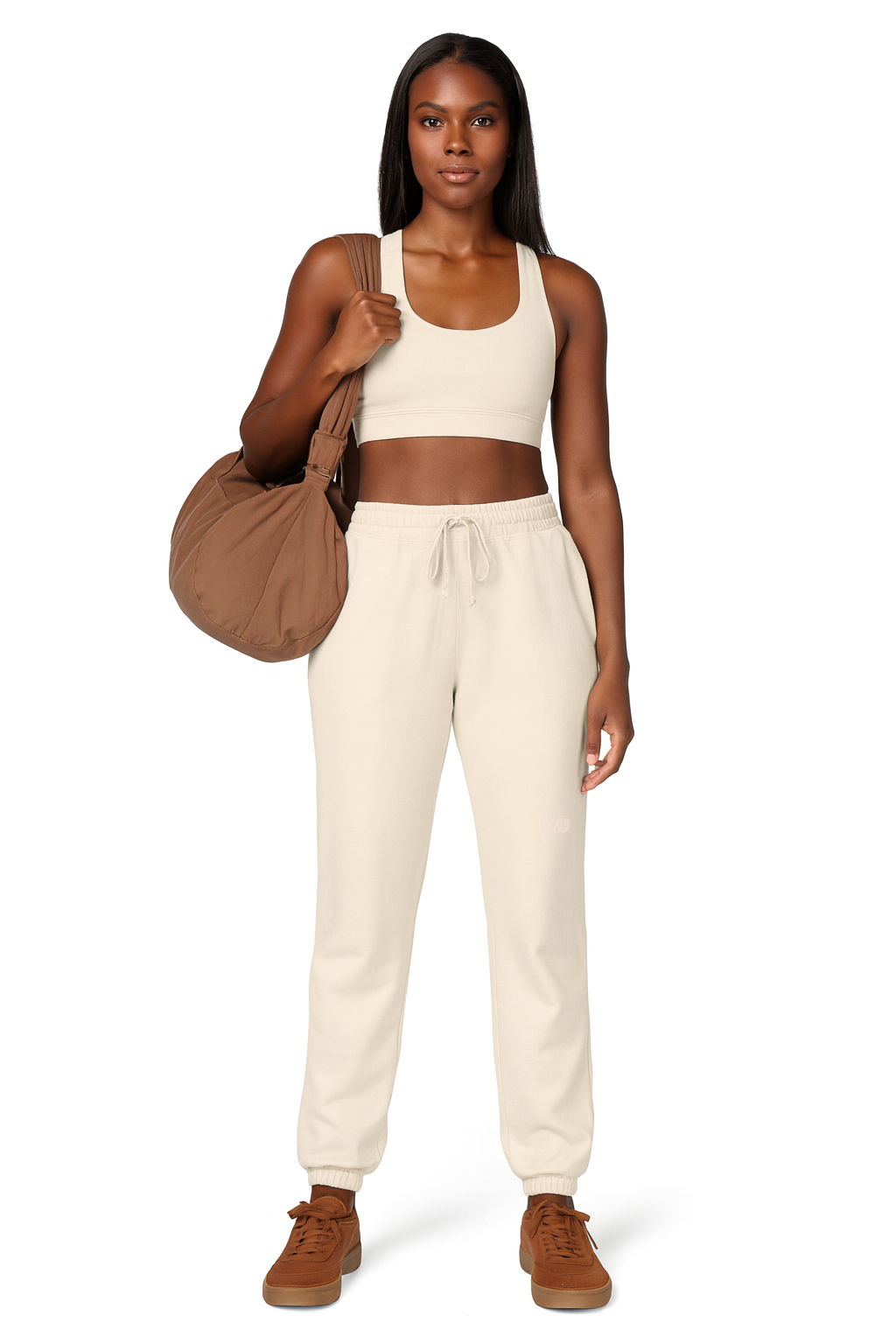 iGB Fits Cozy Unisex Garment-Dyed Fleece Sweatpants | Relaxed Lounge Wear for Home, Travel, Gifts, Special Occasions, Everyday Comfort