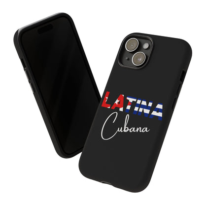 Latina Cubana Tough Phone Case | Cuba Latina Pride Protective Cover