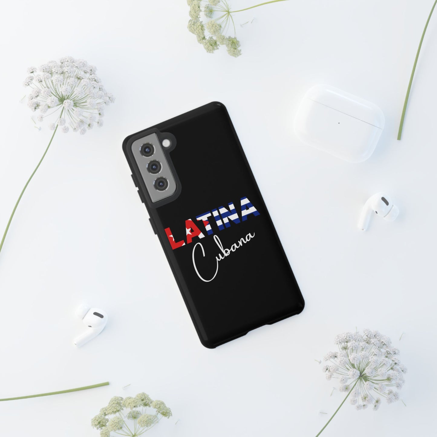 Latina Cubana Tough Phone Case | Cuba Latina Pride Protective Cover