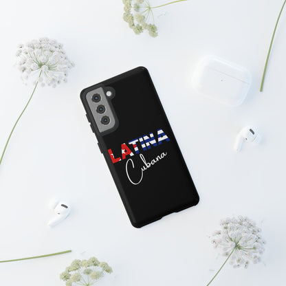 Latina Cubana Tough Phone Case | Cuba Latina Pride Protective Cover