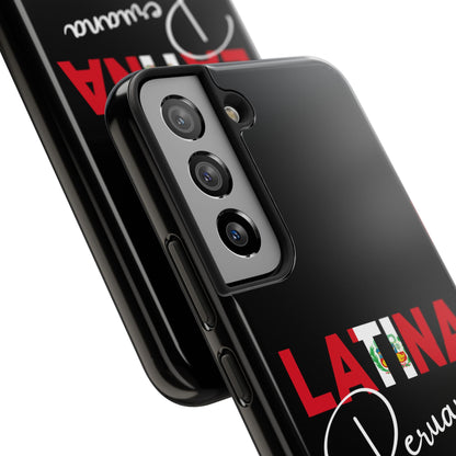 Latina Peruana Tough iPhone Case | Peru Latina Pride Protective Cover
