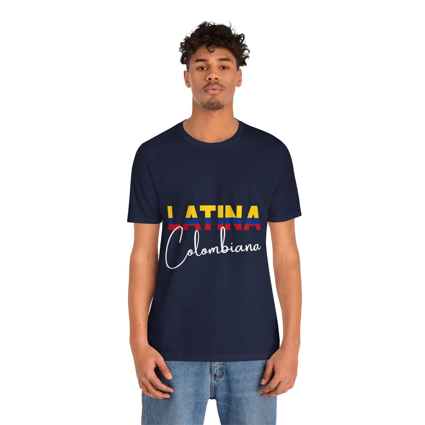 Latina Colombiana, Shirt - Colombian Latina Pride Graphic Tee for Women