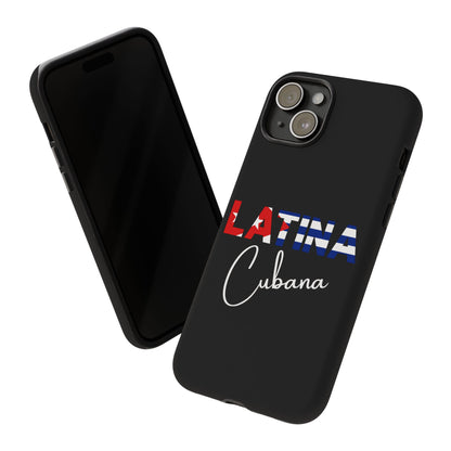 Latina Cubana Tough Phone Case | Cuba Latina Pride Protective Cover