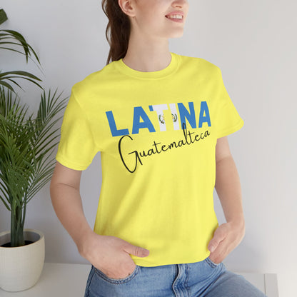 Latina Guatemalteca, Shirt – Guatemala Latina Pride Graphic Tee for Women