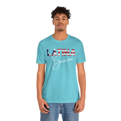 Latina Boricua Shirt | Puerto Rico Latina Pride Graphic Tee for Women