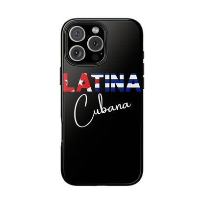 Latina Cubana Tough Phone Case | Cuba Latina Pride Protective Cover