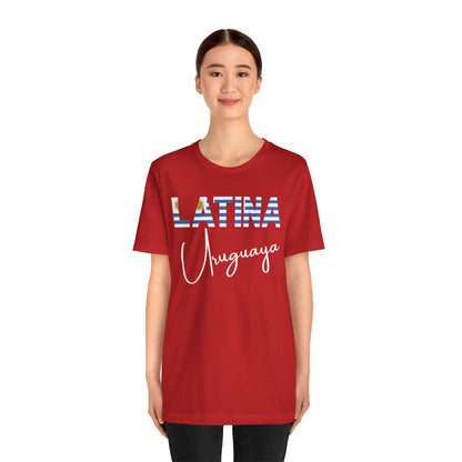 Latina Uruguaya, Shirt – Uruguay Latina Pride Graphic Tee for Women