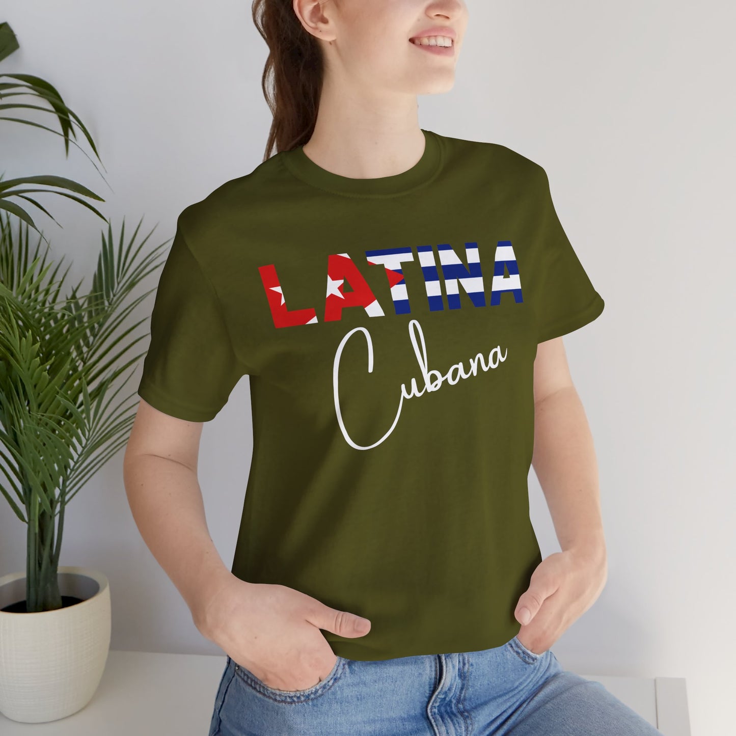 Latina Cubana Shirt | Cuba Latina Pride Graphic Tee for Women