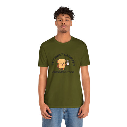 But First Cafecito Shirt | Funny Spanish Saying Coffee Graphic Tee
