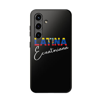 Latina Ecuatoriana Tough iPhone Case | Ecuador Latina Pride Protective Cover