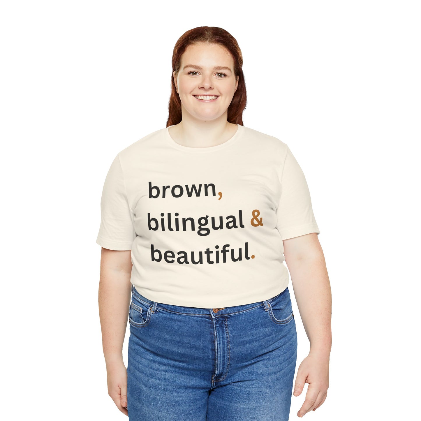 Brown, Bilingual and Beautiful Shirt | Latina Empowerment Pride Tee