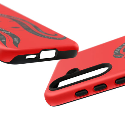Red Fuerza Latina Tough Phone Case | Latina Empowerment Protective Cover