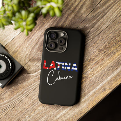 Latina Cubana Tough Phone Case | Cuba Latina Pride Protective Cover
