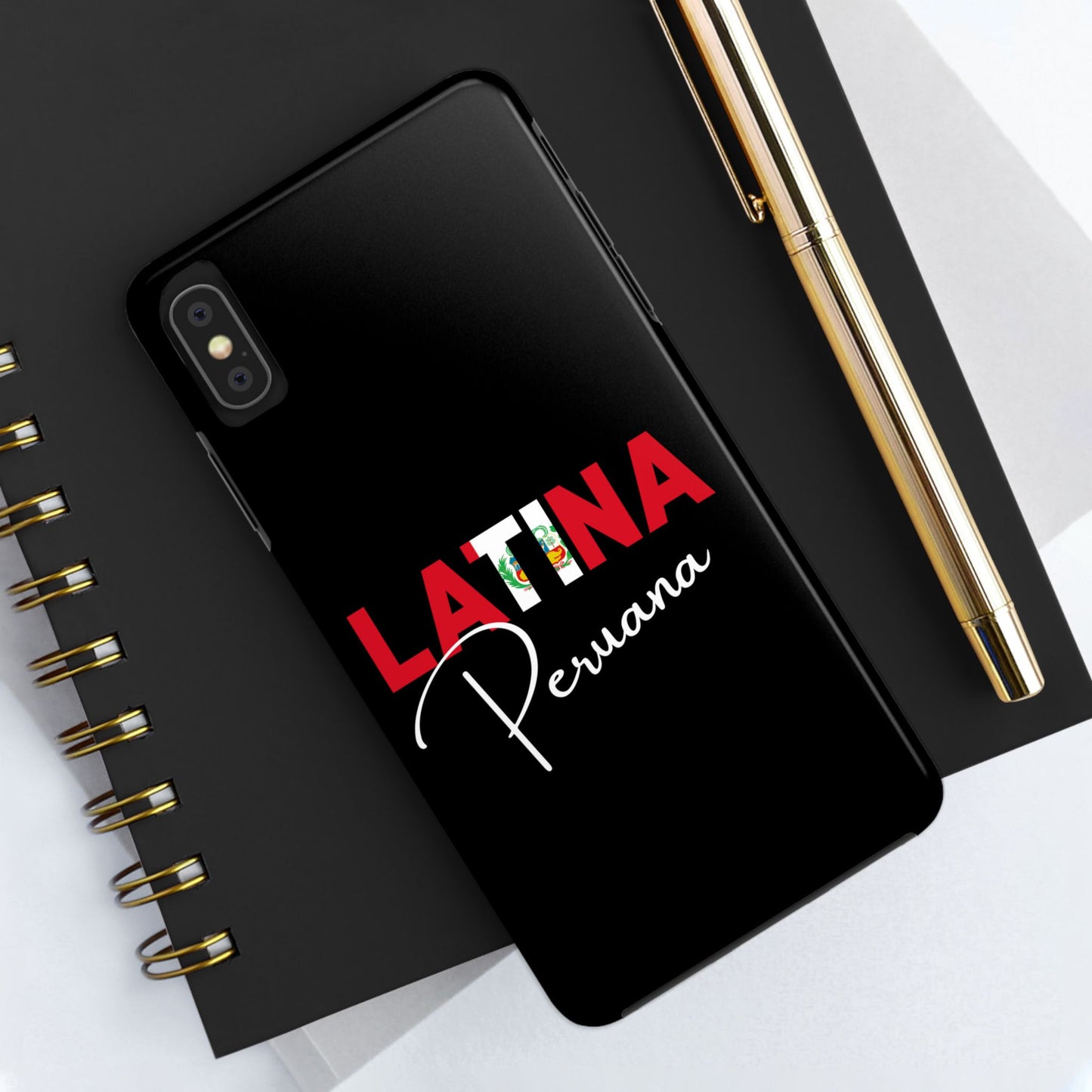 Latina Peruana Tough iPhone Case | Peru Latina Pride Protective Cover