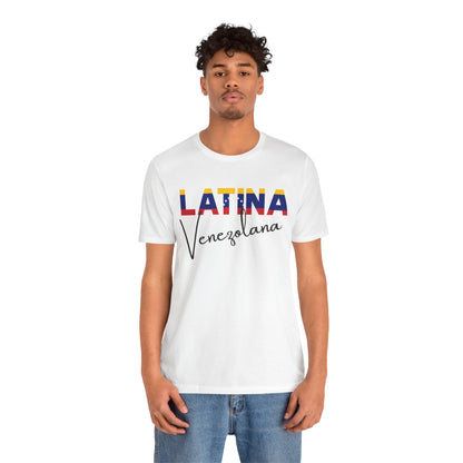 Latina Venezolana, Shirt – Venezuela Latina Pride Graphic Tee for Women