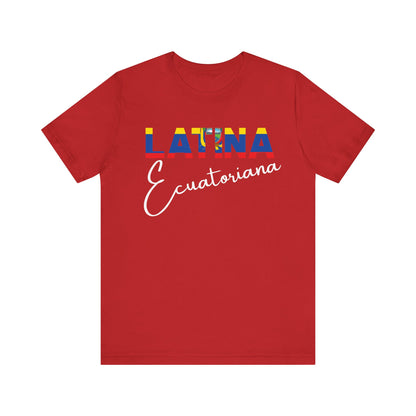 Latina Ecuatoriana Shirt | Ecuador Latina Pride Graphic Tee for Women