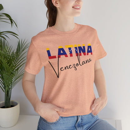 Latina Venezolana, Shirt – Venezuela Latina Pride Graphic Tee for Women