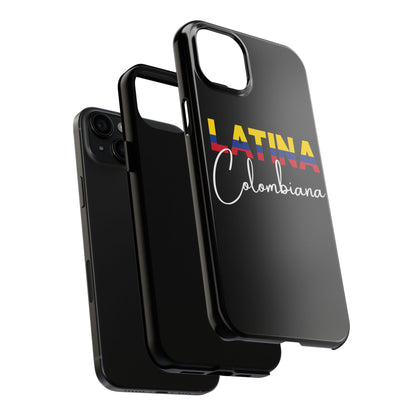Latina Colombiana Tough iPhone Case | Colombia Latina Pride Protective Cover