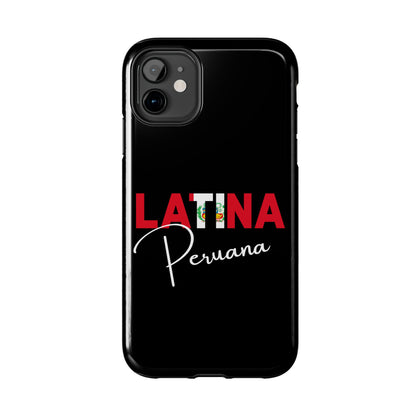 Latina Peruana Tough iPhone Case | Peru Latina Pride Protective Cover