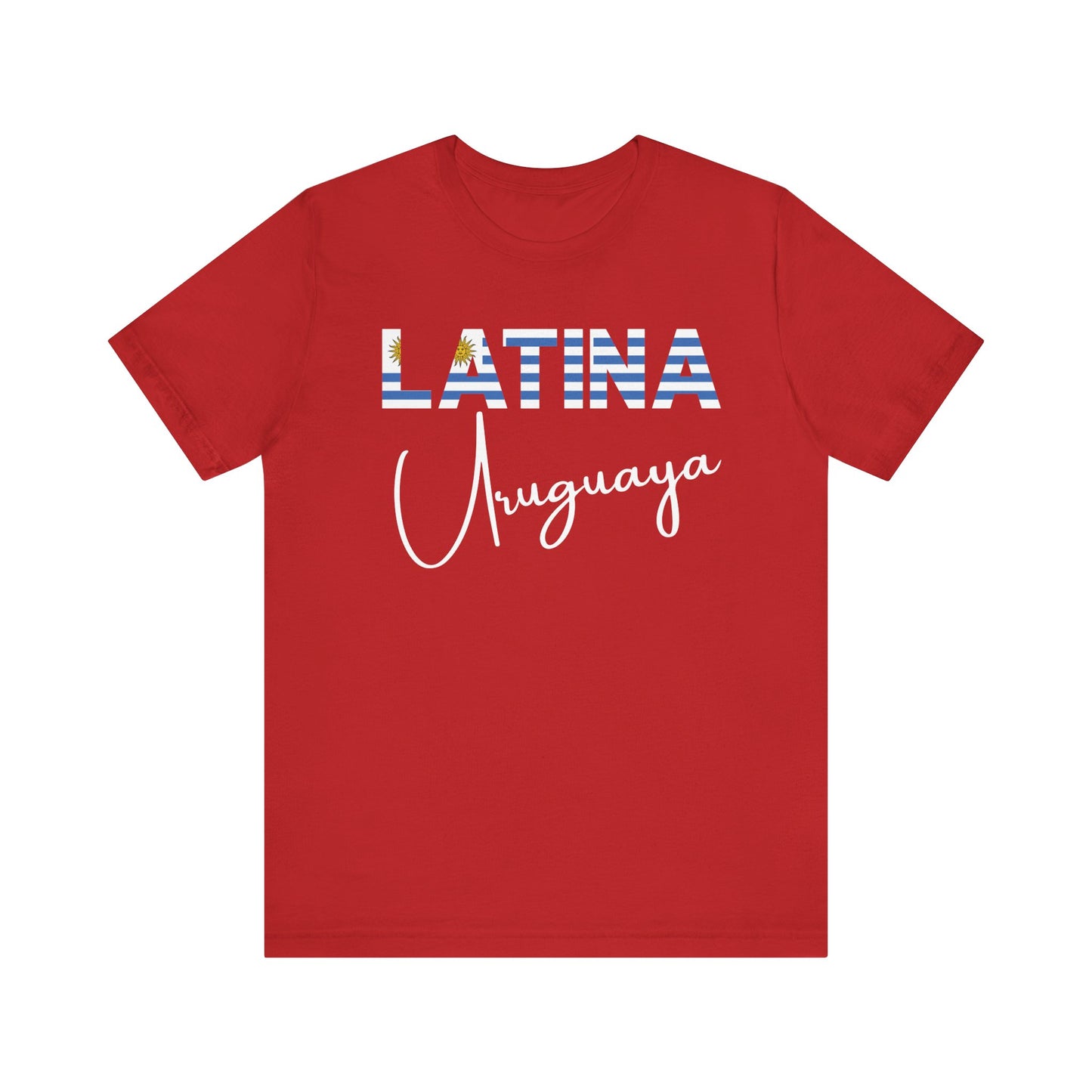 Latina Uruguaya, Shirt – Uruguay Latina Pride Graphic Tee for Women