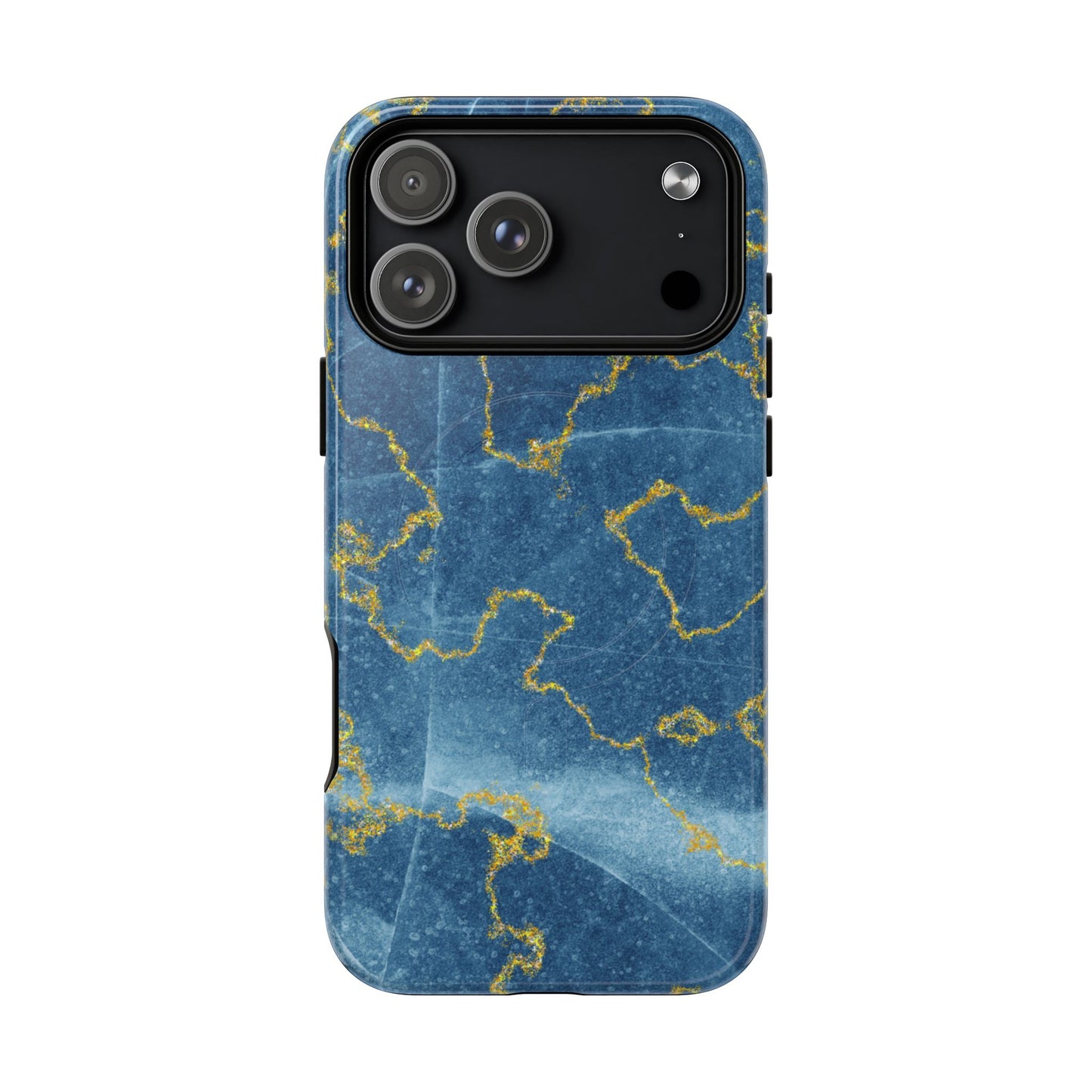 Azure Luxe Marble MagSafe Phone Case