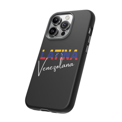 Latina Venezolana Tough Phone Case | Latina Venezolana iPhone Case | Venezuela Latina Pride Protective Cover