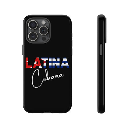 Latina Cubana Tough Phone Case | Cuba Latina Pride Protective Cover