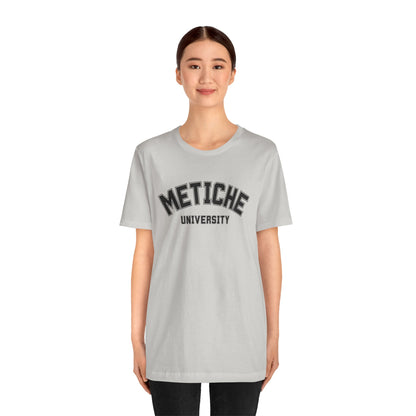 Metiche University Shirt | Funny Latina Graphic Tee