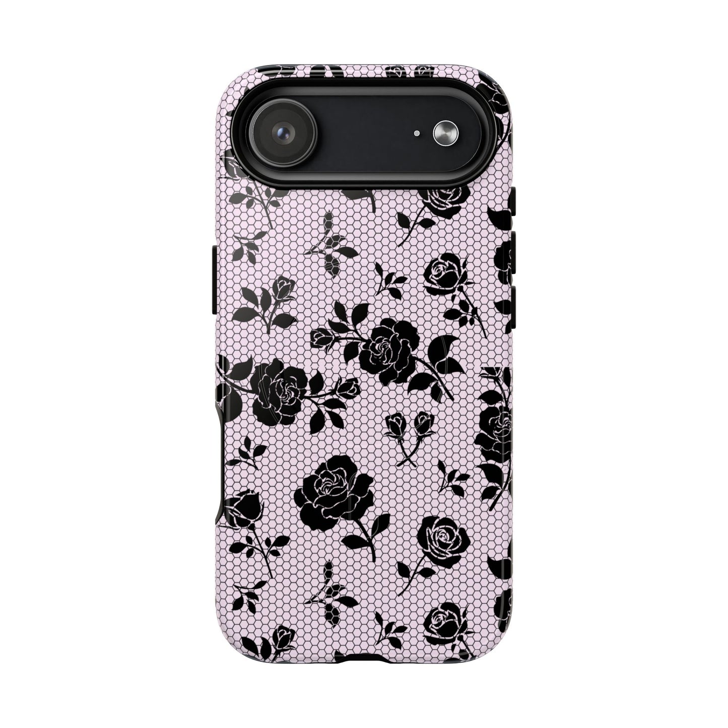 Blush Lace Bloom MagSafe Phone Case