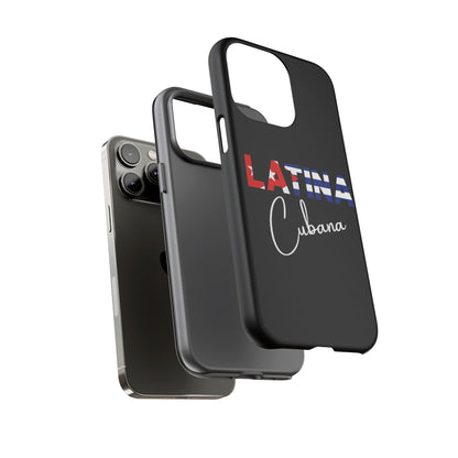 Latina Cubana Tough Phone Case | Cuba Latina Pride Protective Cover
