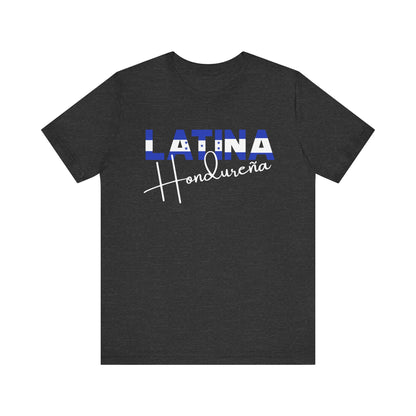 Latina Hondureña, Shirt - Honduras Latina Pride Graphic Tee for Women