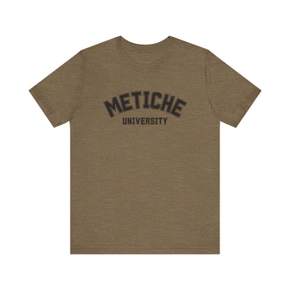 Metiche University Shirt | Funny Latina Graphic Tee
