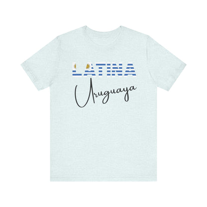 Latina Uruguaya, Shirt – Uruguay Latina Pride Graphic Tee for Women