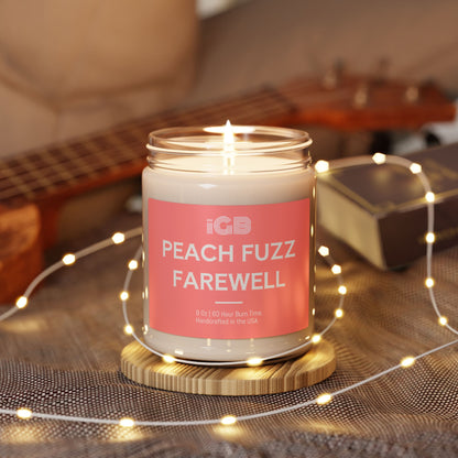 Peach Fuzz Farewell, Candle, 9oz