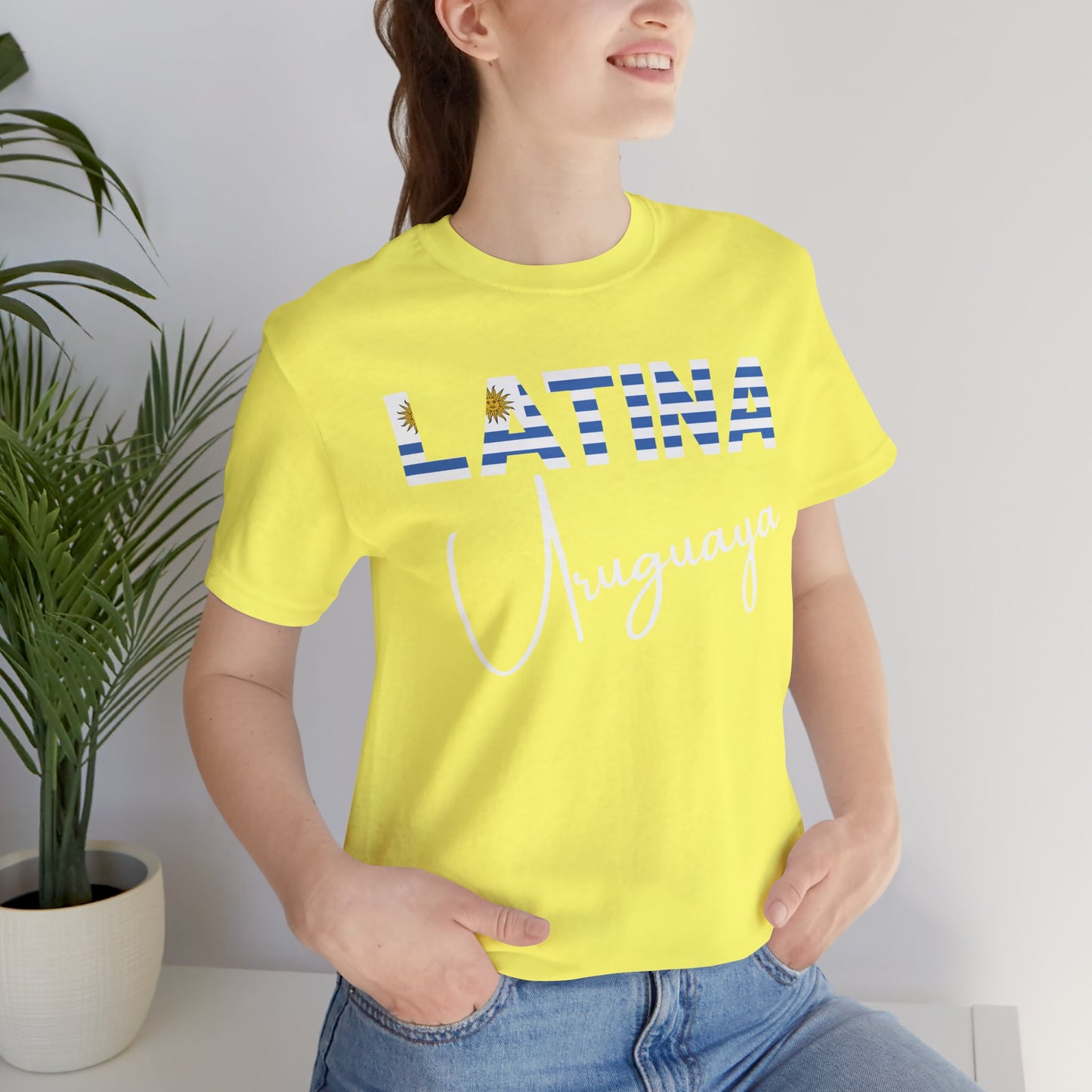 Latina Uruguaya, Shirt – Uruguay Latina Pride Graphic Tee for Women