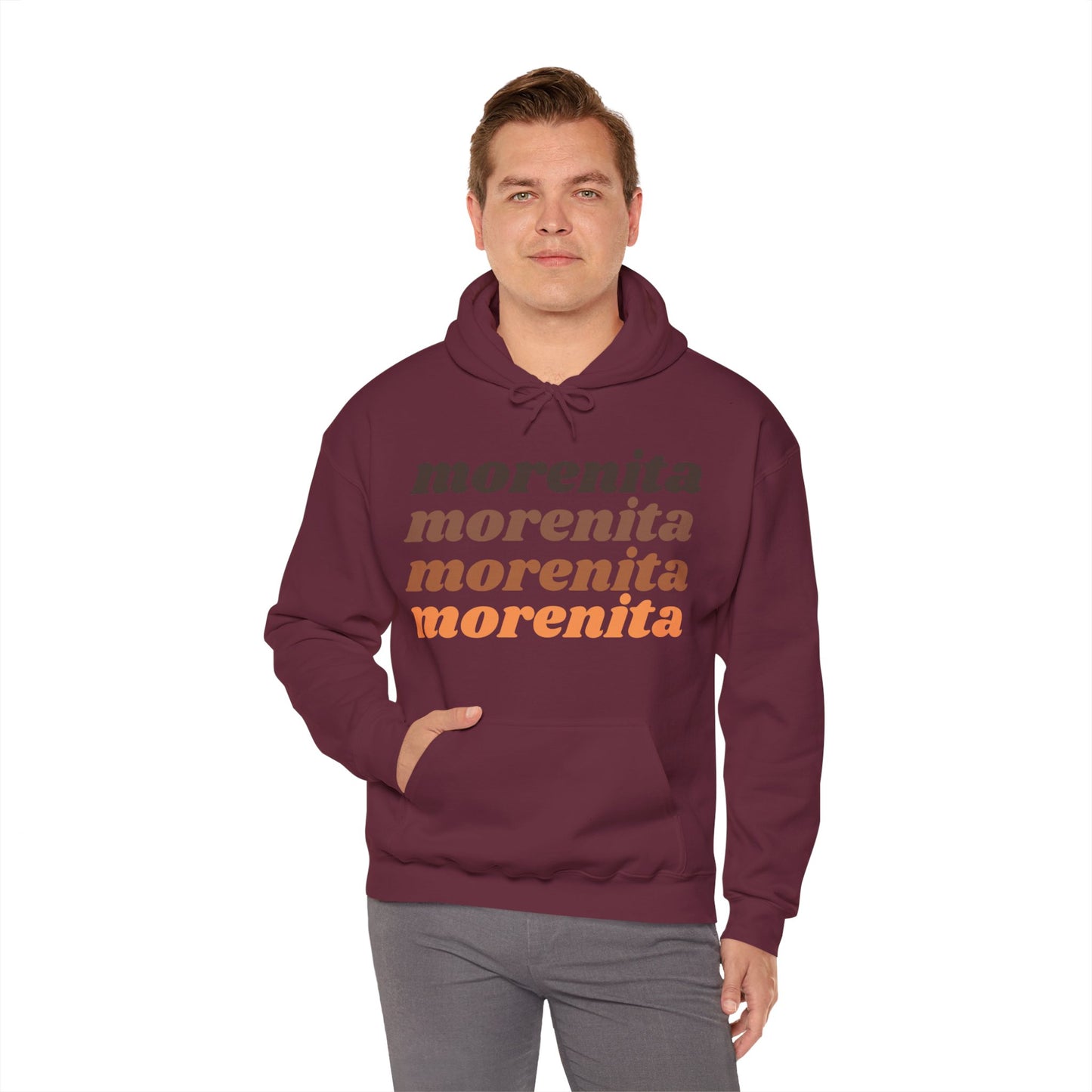 Morenita Hooded Sweatshirt | Latina Pride Empowerment Hoodie