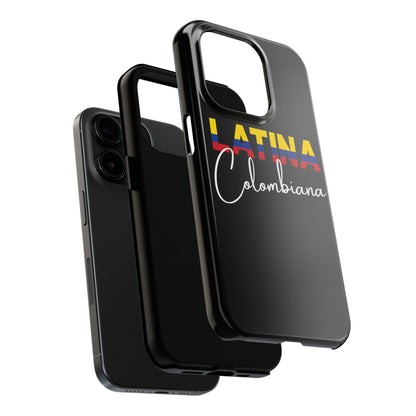 Latina Colombiana Tough iPhone Case | Colombia Latina Pride Protective Cover